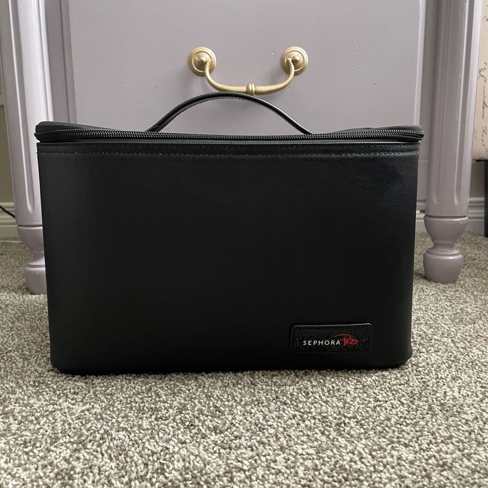 Sephora Black Toiletry and Makeup Bag